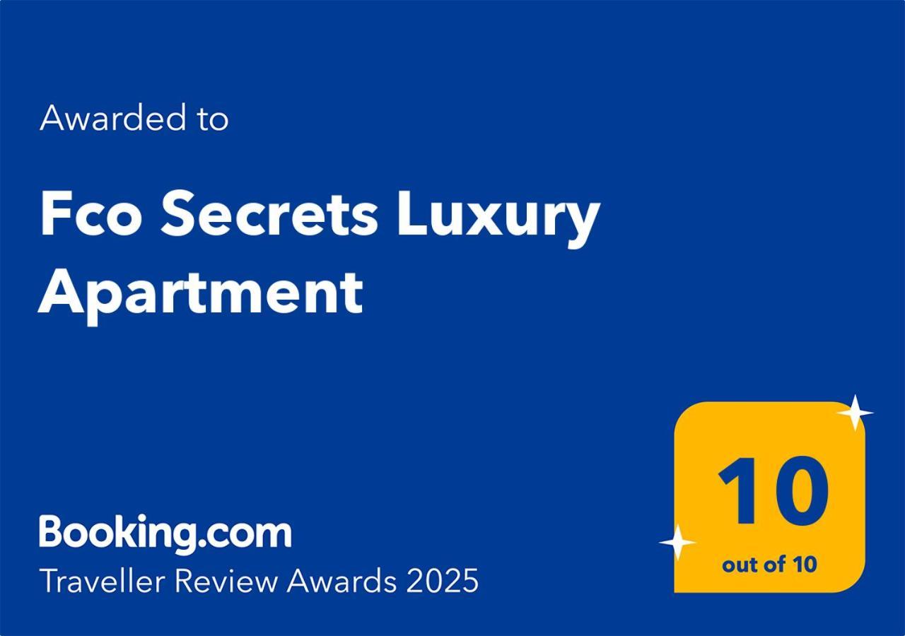 Fco Secrets Luxury Apartment Fiumicino Exteriér fotografie